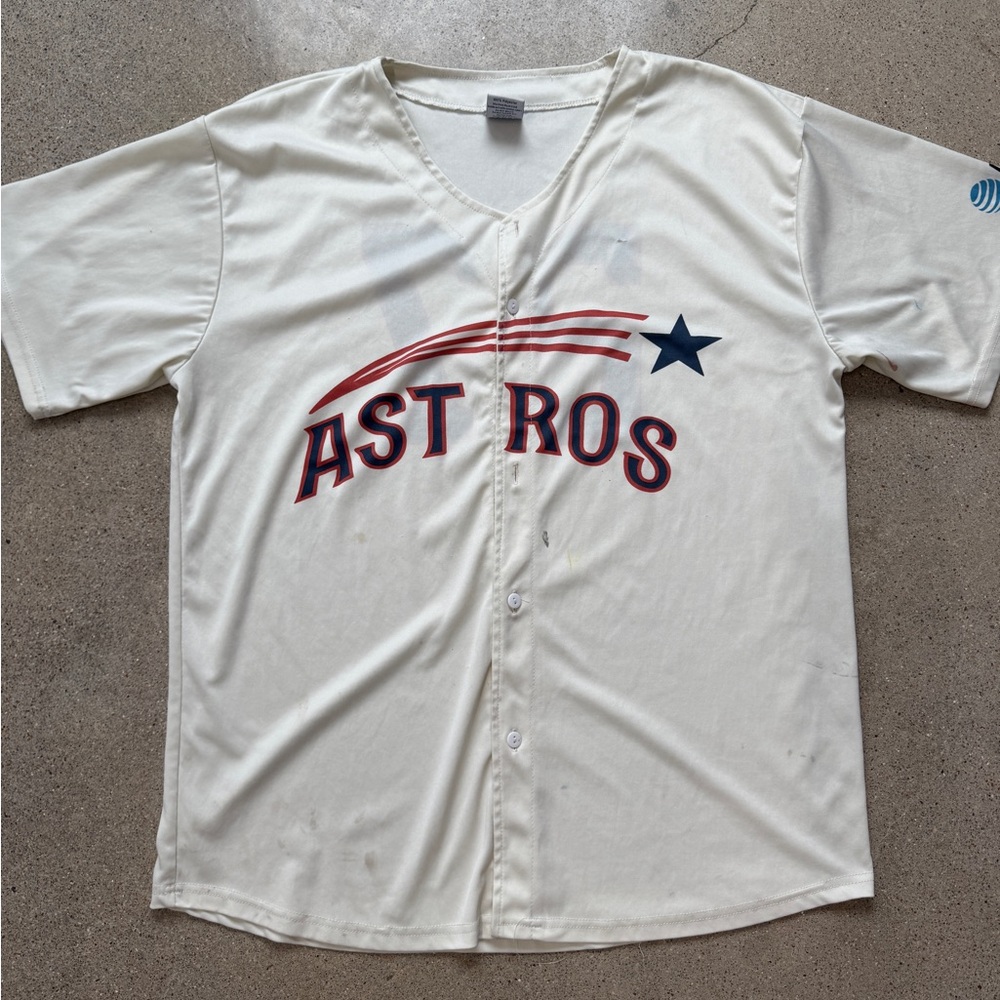 Vintage looking Astros jersey
